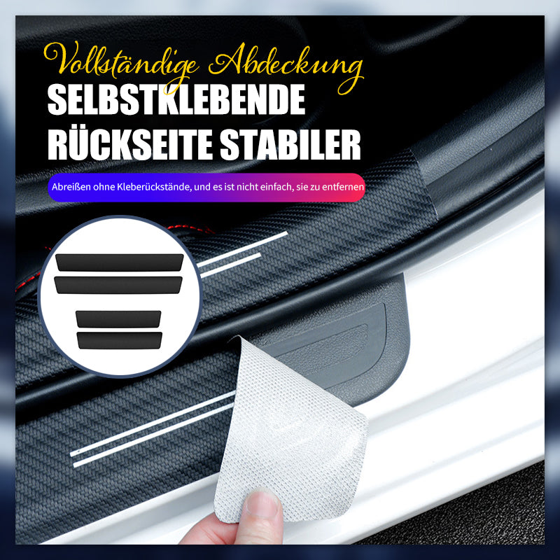 4 Stück Auto Einstiegsleisten Schutz Aufkleber, für Bentley Auto Kohlefaser  Türschweller Aufkleber Anti Kratz Non-Slip : : Auto & Motorrad