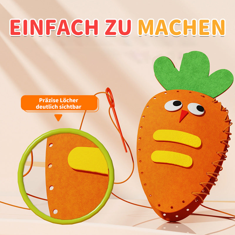 DIY Puppe nähen Spielzeug