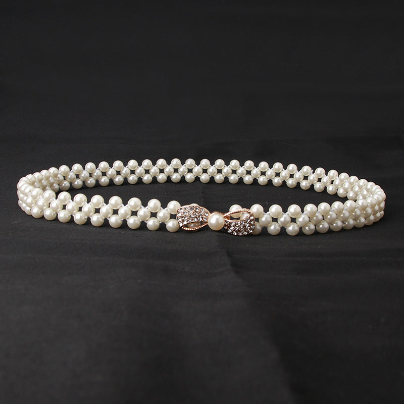 Perlen-Taillenkette für Frauen