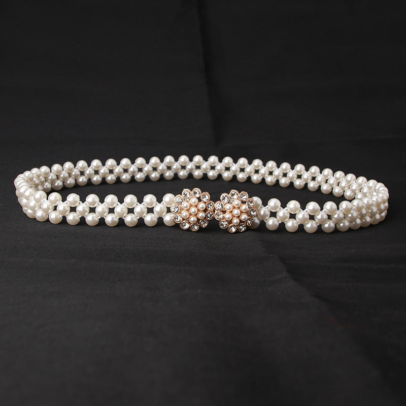 Perlen-Taillenkette für Frauen
