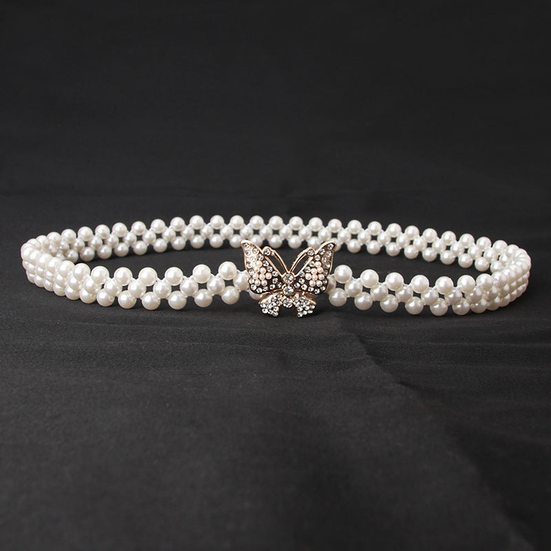 Perlen-Taillenkette für Frauen