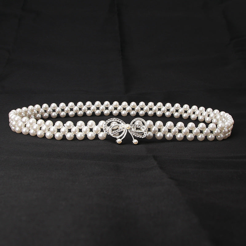 Perlen-Taillenkette für Frauen