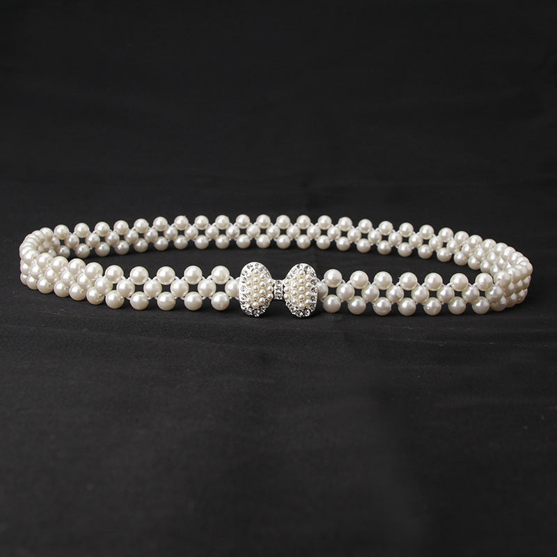 Perlen-Taillenkette für Frauen