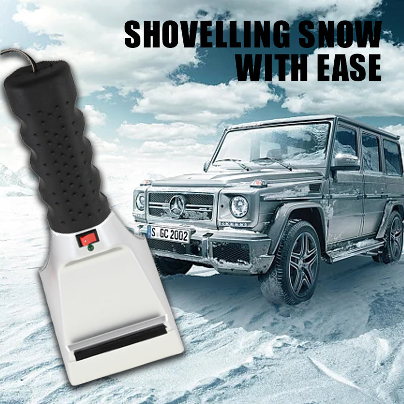 Automatisch beheizte Schneeschaufel