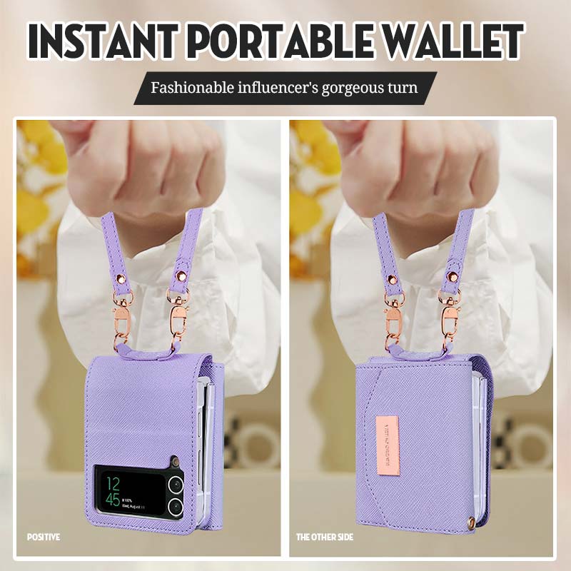 Travel Fold Brieftasche Leder Kartenetui