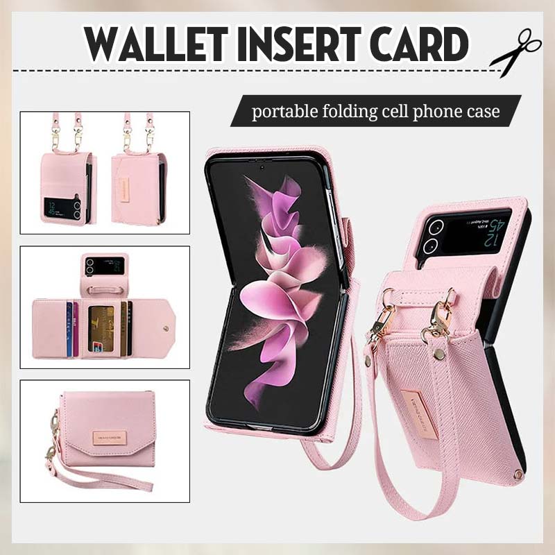 Travel Fold Brieftasche Leder Kartenetui